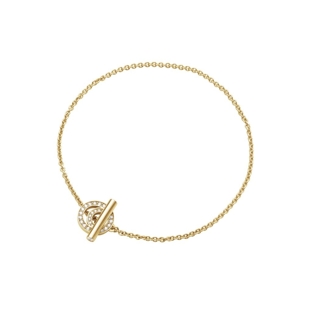 Georg Jensen Halo Bracelet | Gold & Diamond | David M Robinson