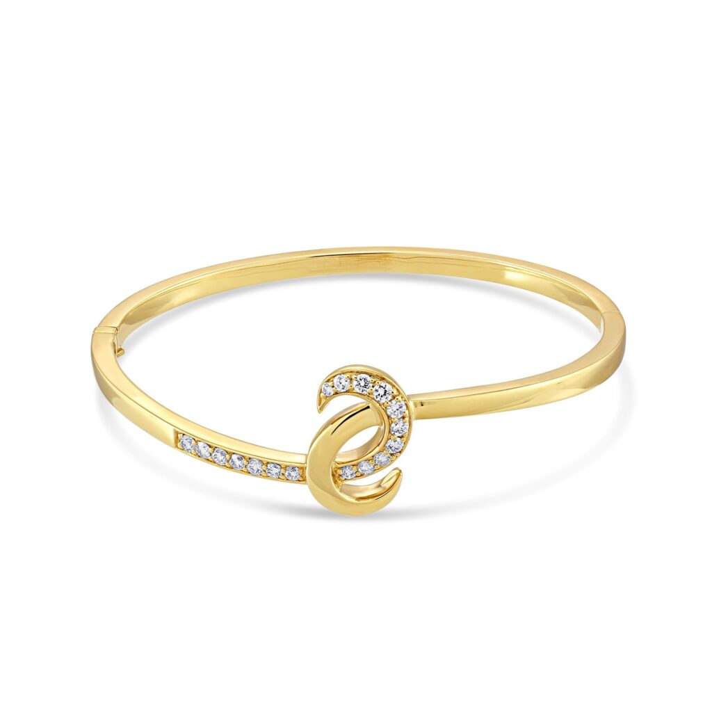 Honeycomb Rose Gold Diamond Bracelet - David M Robinson