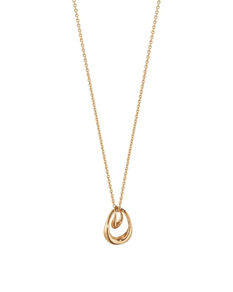 Georg Jensen Offspring Pendant | 18ct Rose Gold | David M Robinson