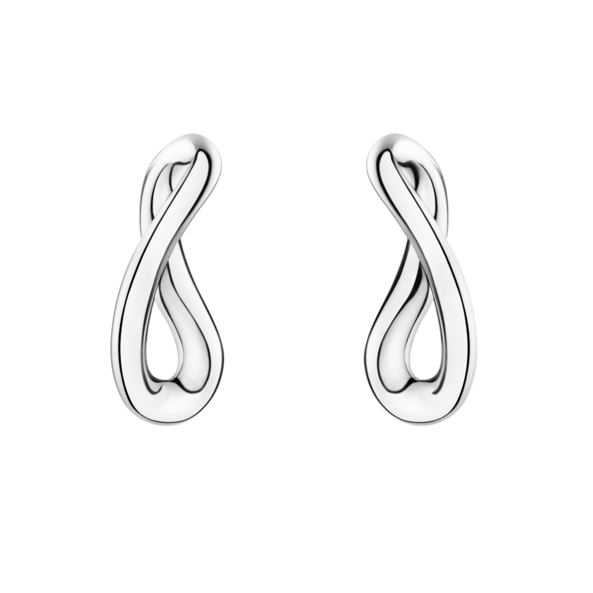 Infinity Sterling Silver Earrings
