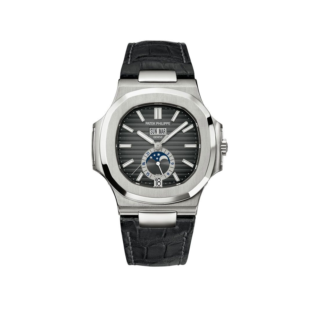 Patek Philippe Nautilus Annual Calendar Moon Phases