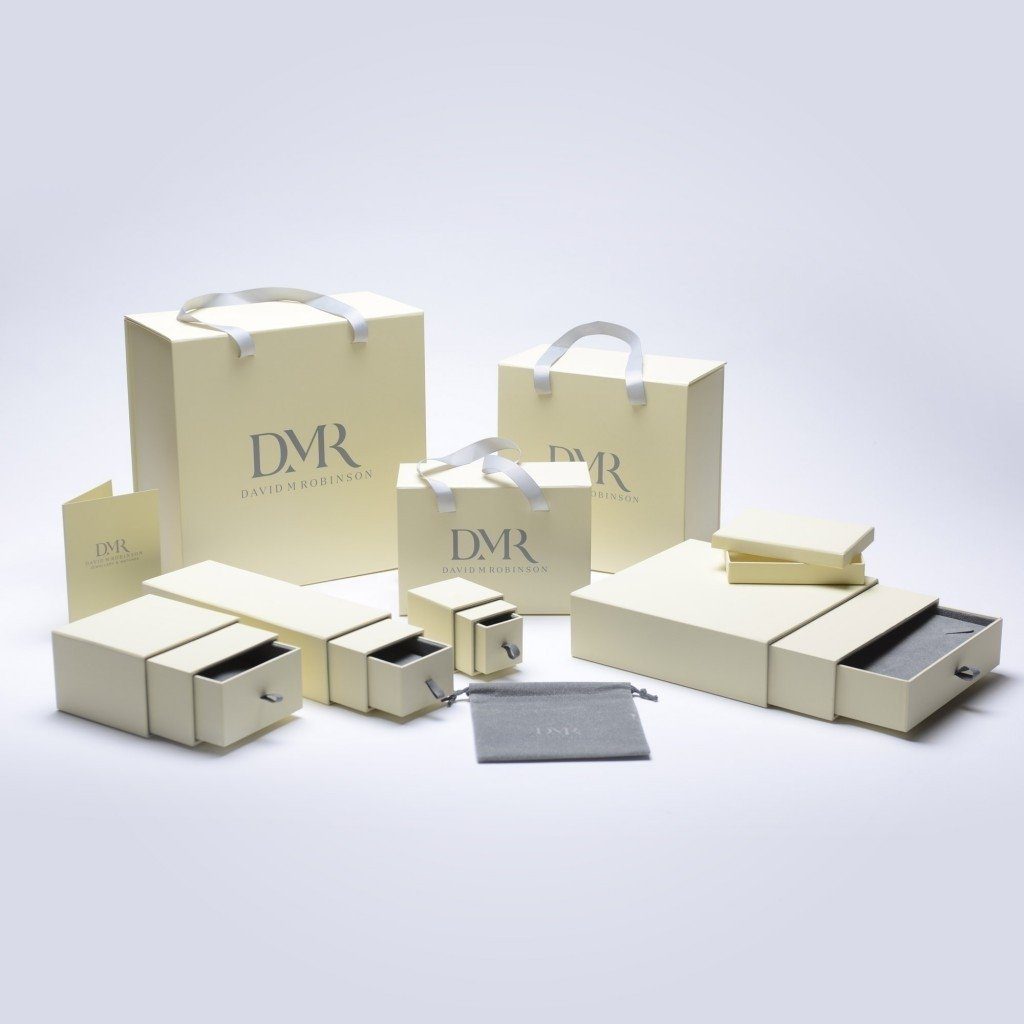 Meander White Gold Diamond Pendant