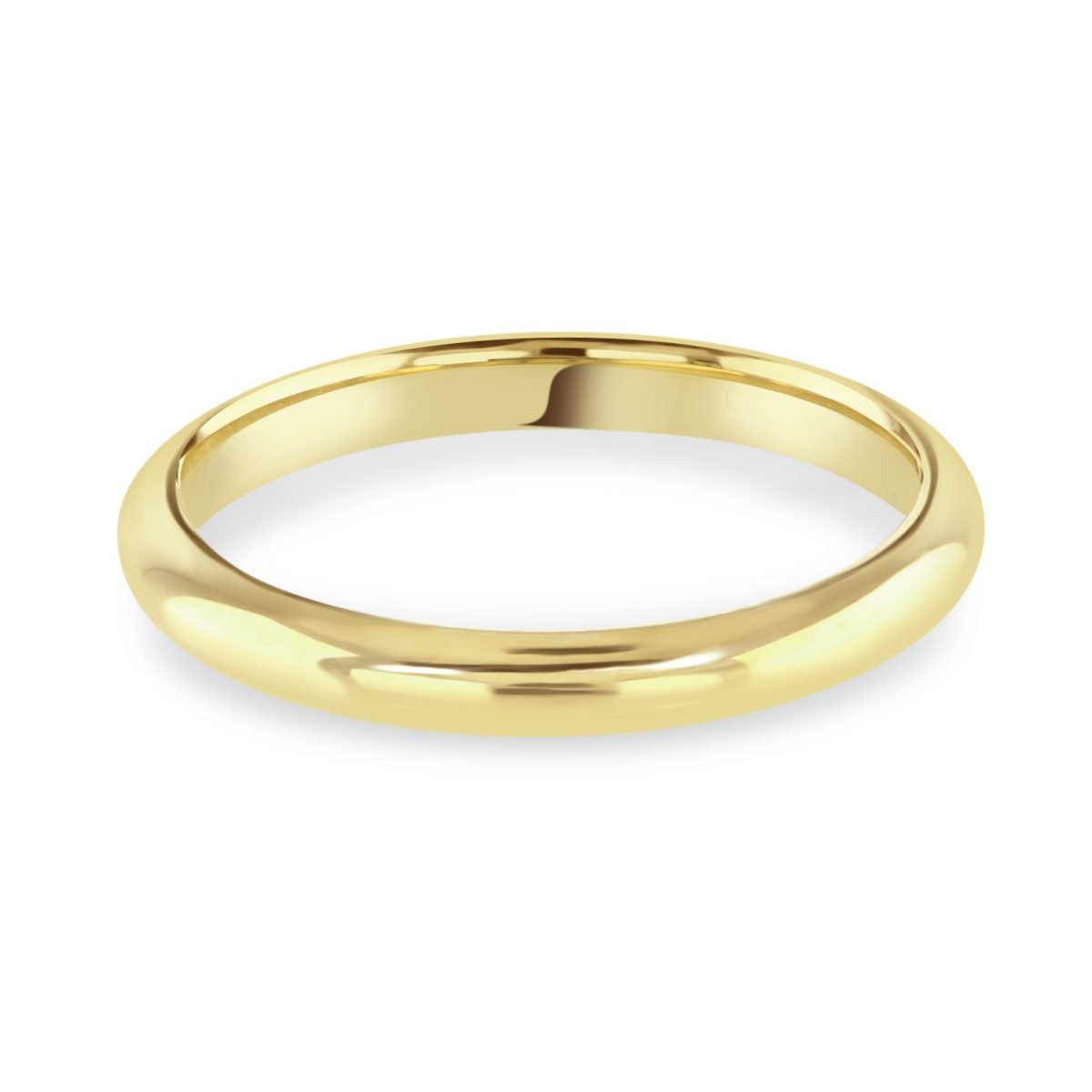 Yellow Gold Wedding Ring - David M Robinson