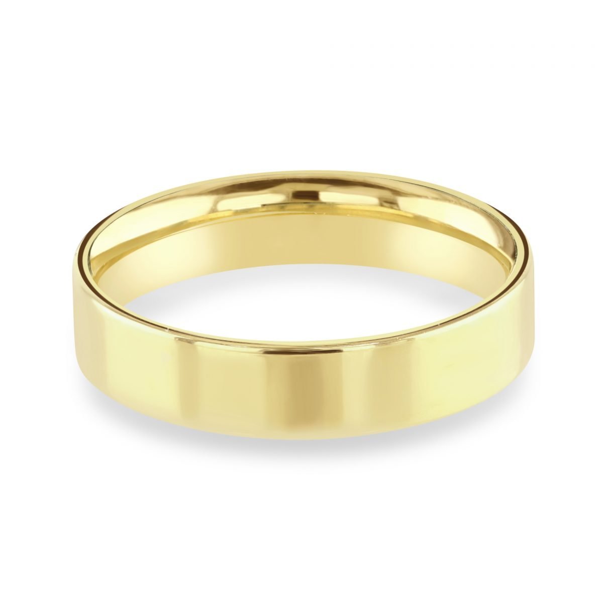Yellow Gold Men's Wedding Ring