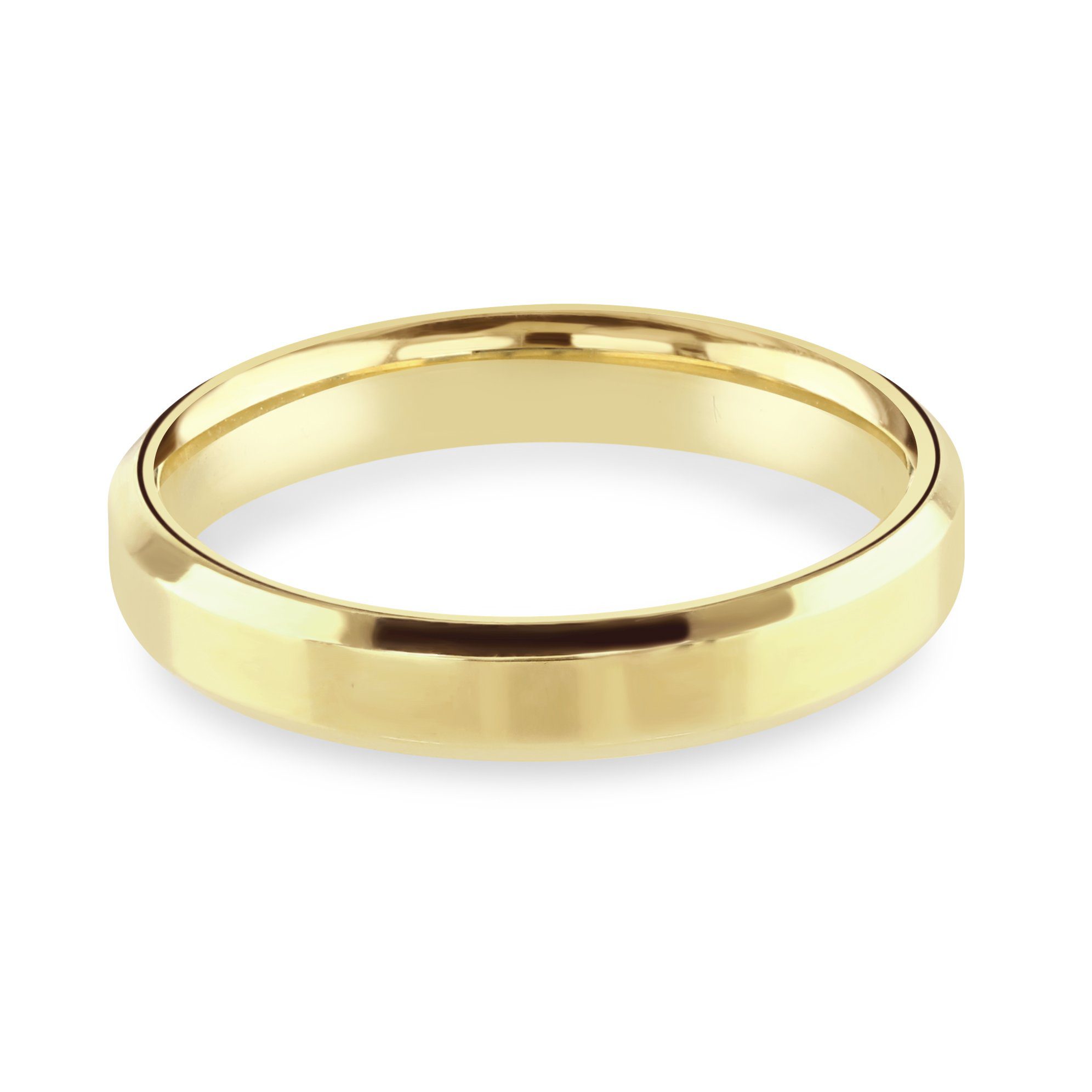 Yellow Gold Men's Wedding Ring - David M Robinson