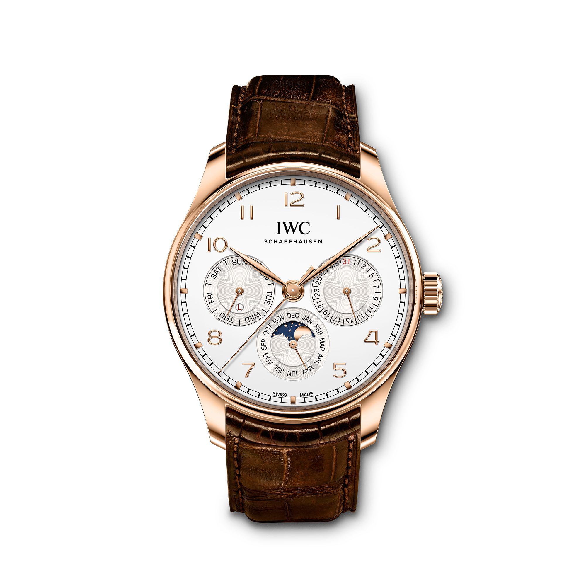 Portugieser Perpetual Calendar Rose Gold 42mm Watch