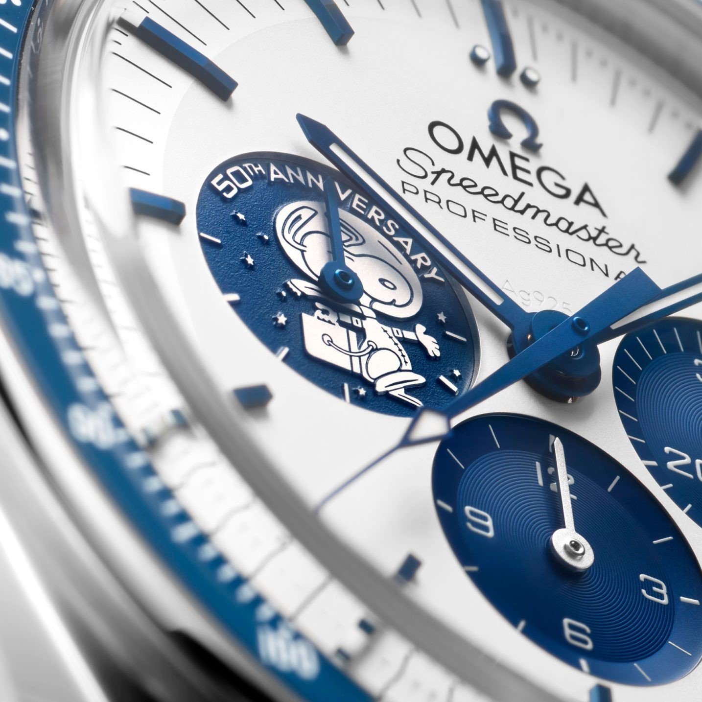 OMEGA celebrates 50 years of the “Silver Snoopy Award”