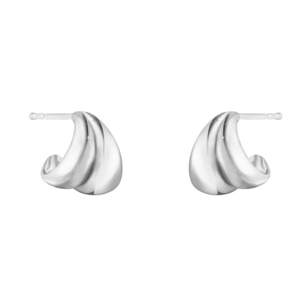 Curve Sterling Silver Earrings