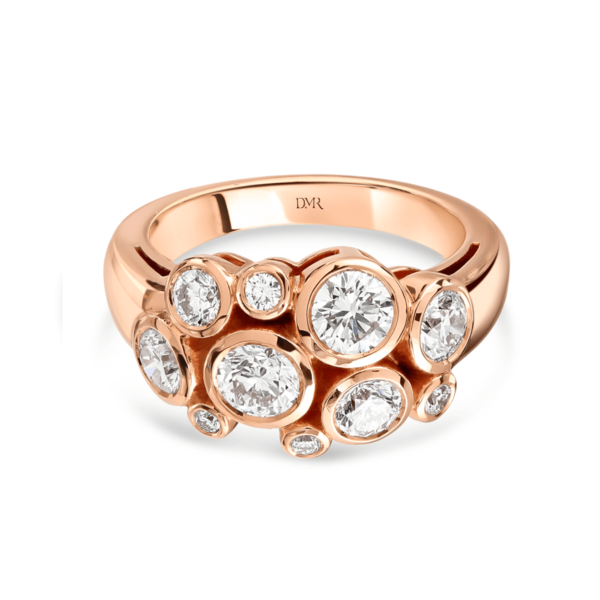 Allanah Rose Gold Diamond Ring