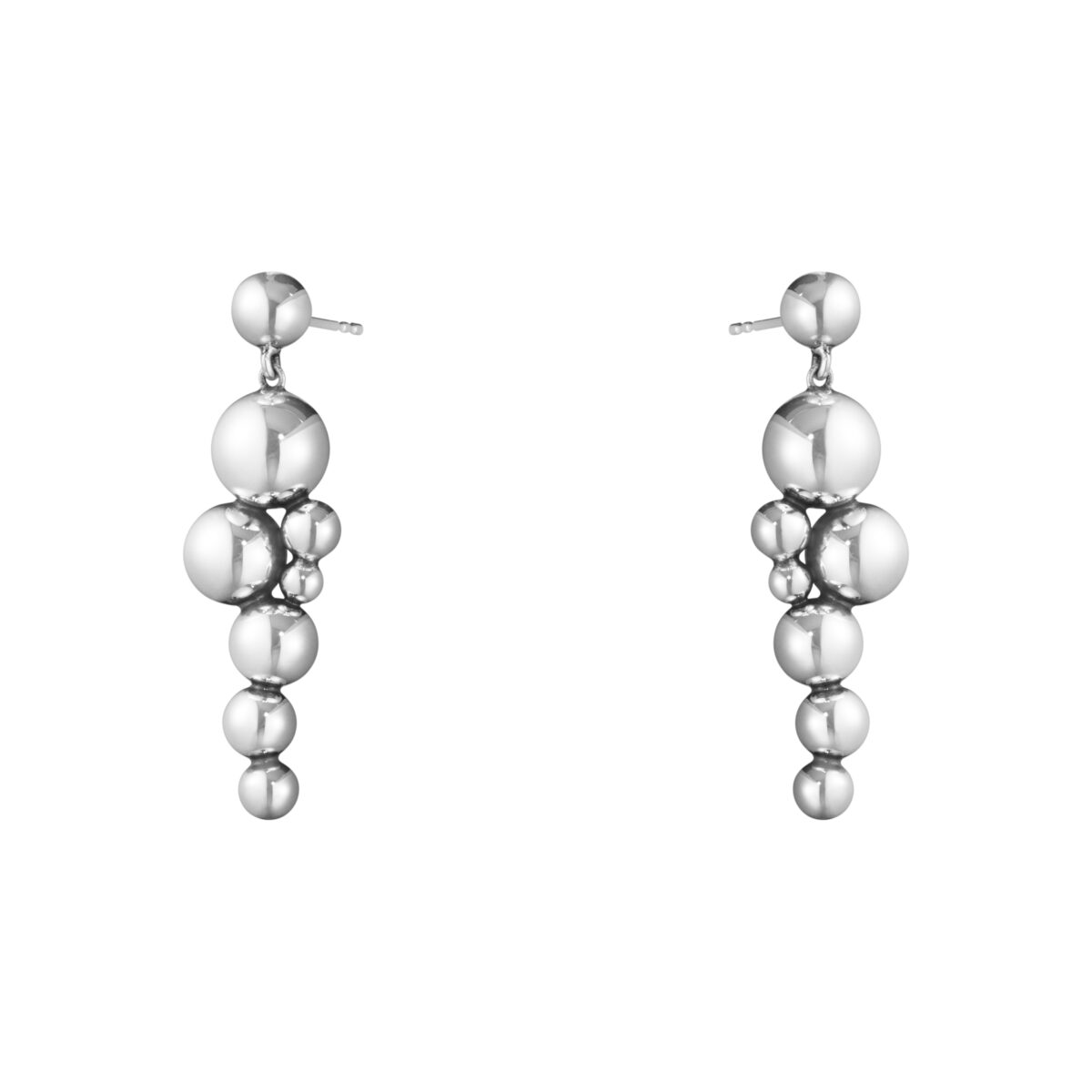 Georg Jensen Silver Earrings | Moonlight Grapes | David M Robinson