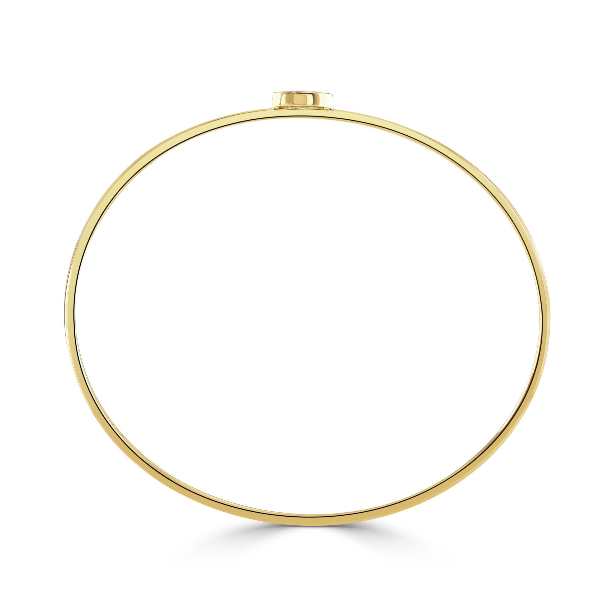 Diamond Classics Yellow Gold Marquise Cut Diamond Bangle Diamond Classics Yellow Gold Marquise Cut Diamond Bangle