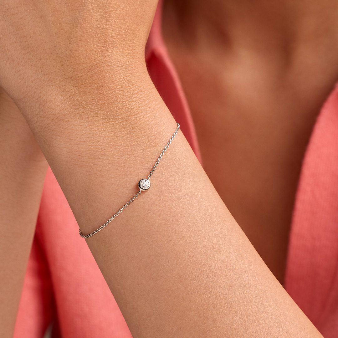 White Gold Diamond Bracelet