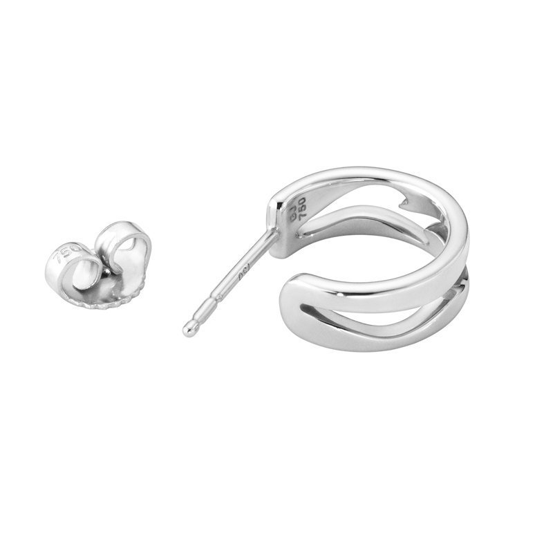Fusion 18ct White Gold Earrings