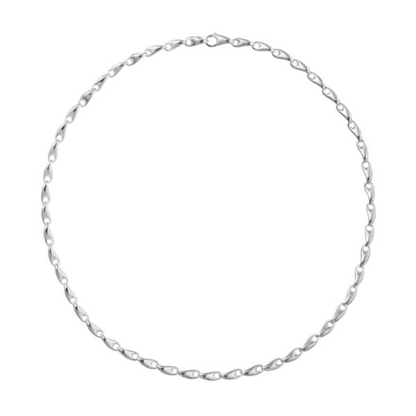 Reflect Silver Link Necklace