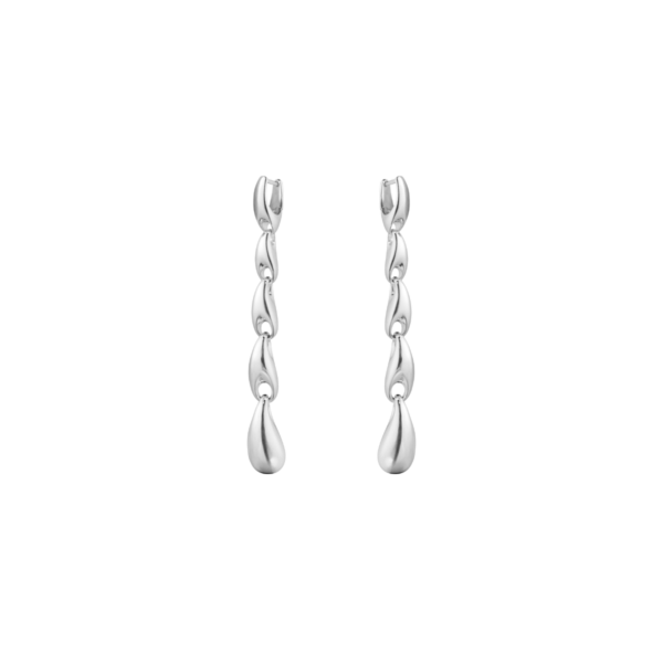 Reflect Silver Drop Earrings