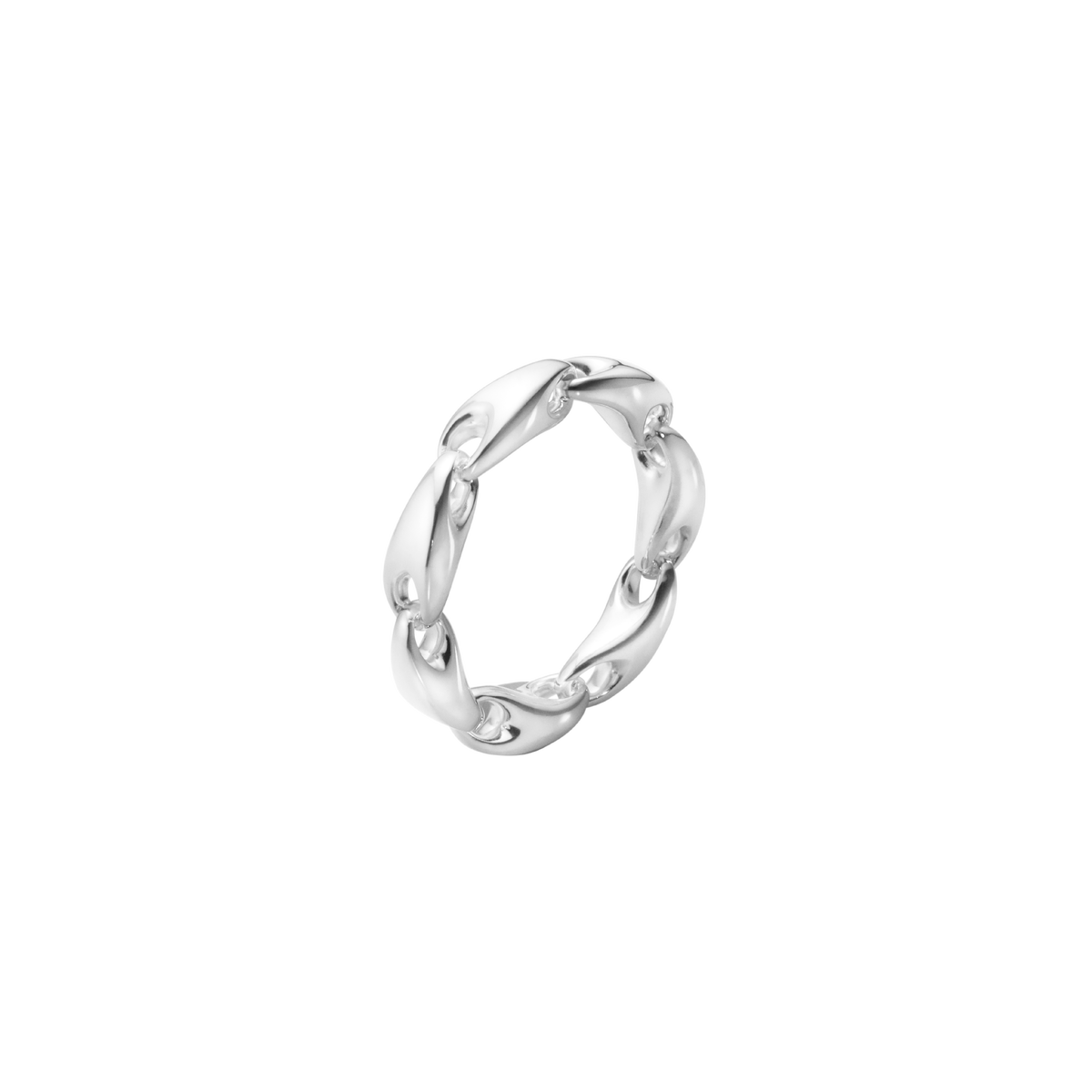 Reflect Silver Chain Ring