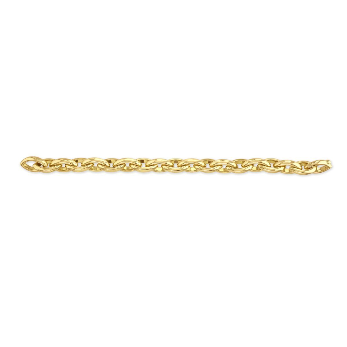 Giallo Yellow Gold Marquise Link Bracelet