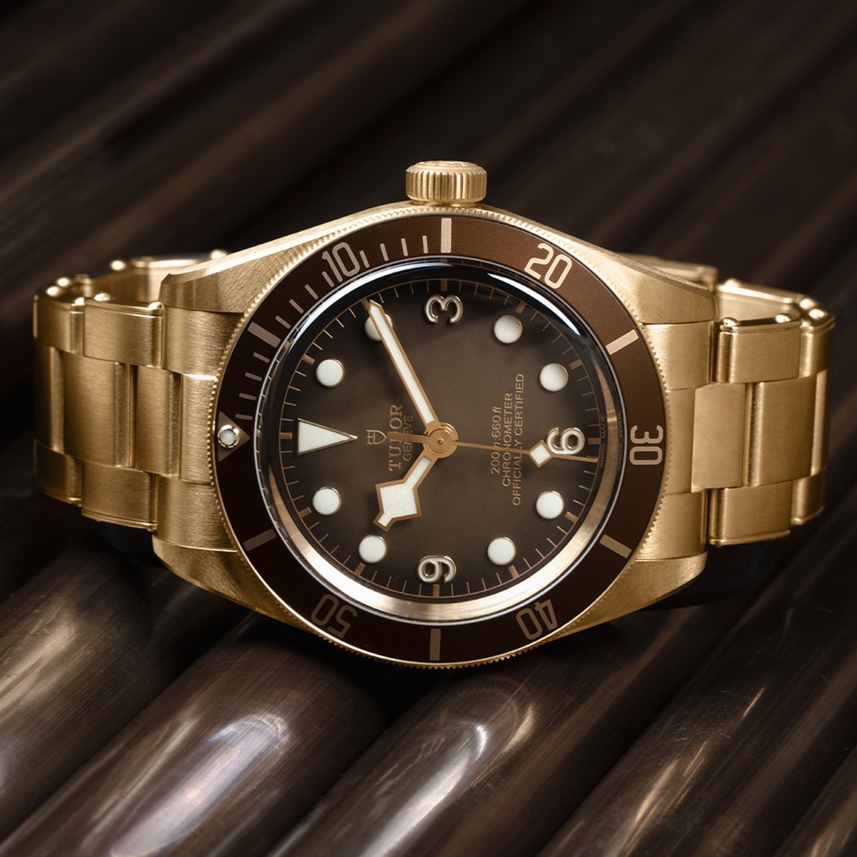 Tudor Black Bay Fifty-Eight Bronze Watch With New T-Fit Adjustment