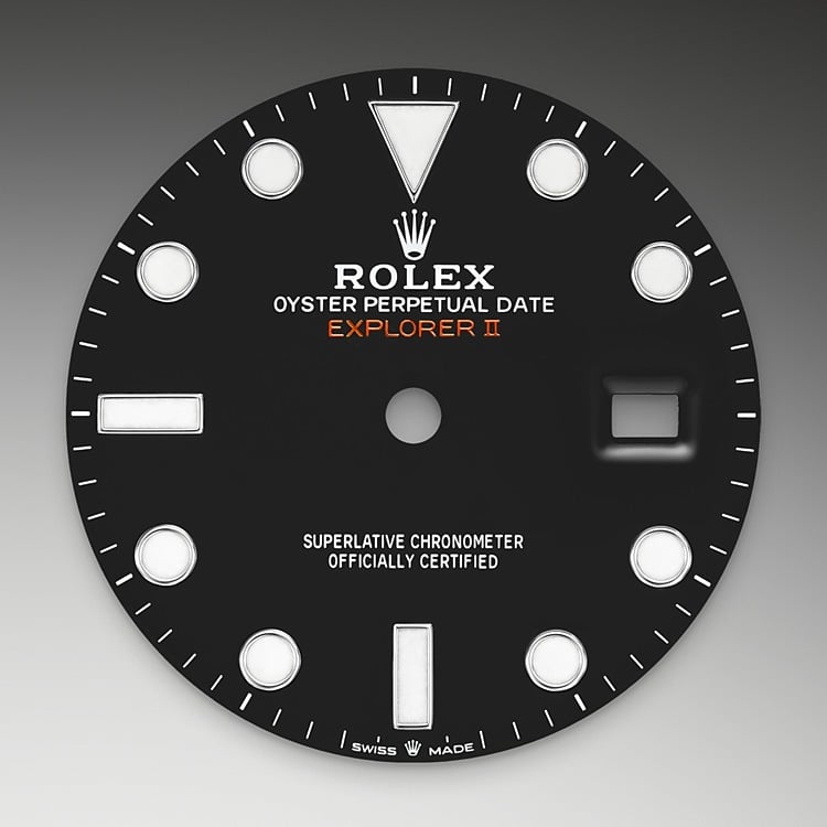 Rolex Explorer II 42 black dial