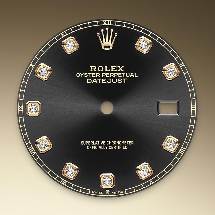 Rolex Datejust 41 bright black dial