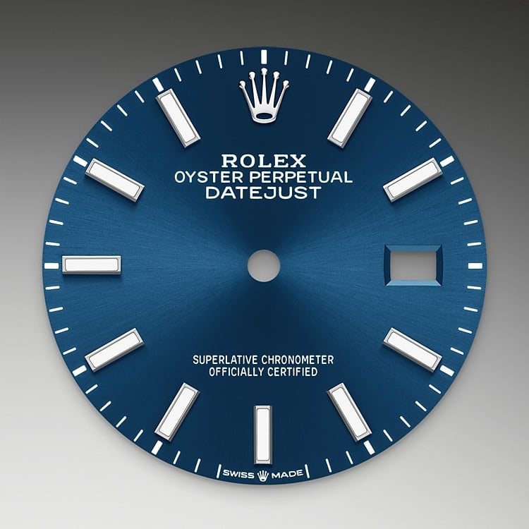 Rolex Datejust 36 bright blue dial