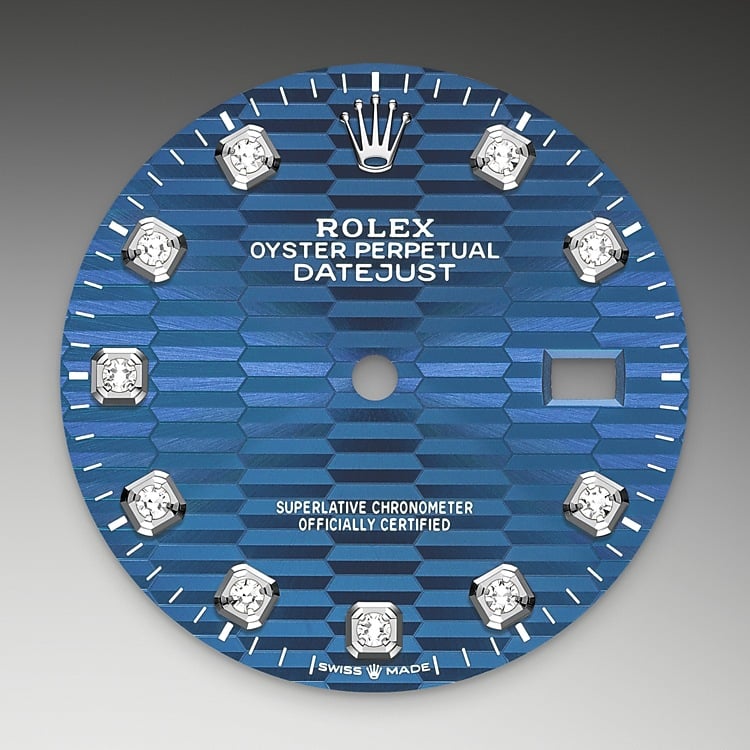Rolex Datejust 36 bright blue dial