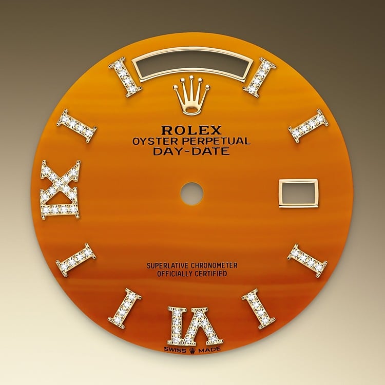 Rolex Day-Date 36 carnelian dial