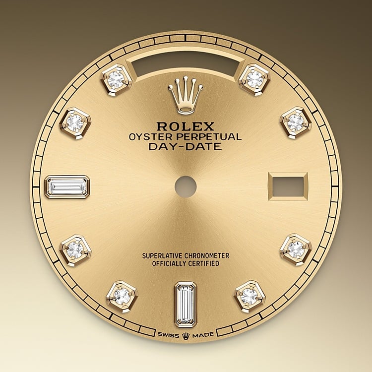 Rolex Day-Date 36 champagne-colour dial