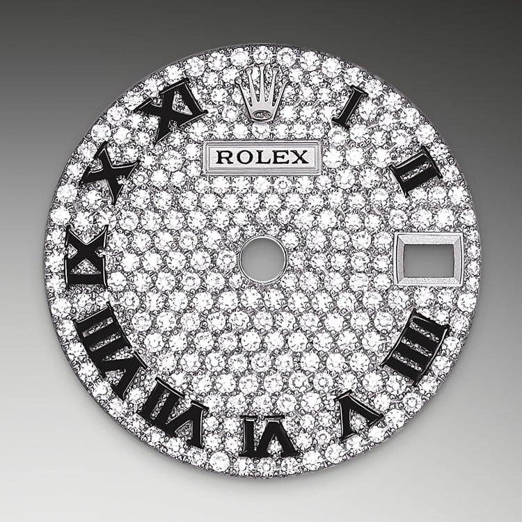 Rolex Lady-Datejust in White Gold and Diamonds | m279139rbr-0014 | David M Robinson