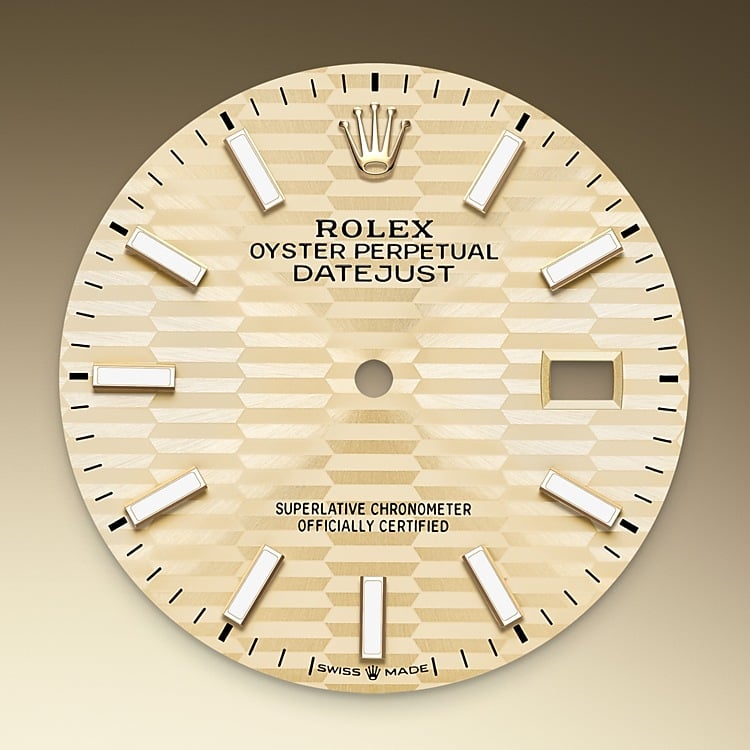Rolex Datejust 36 golden dial