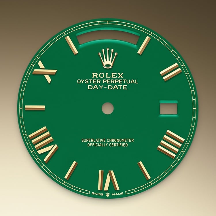 Rolex Day-Date 40 green dial