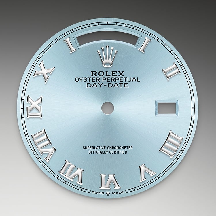 Rolex Day-Date 36 Ice-blue dial