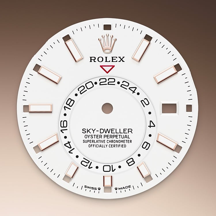 Rolex Sky-Dweller intense white dial