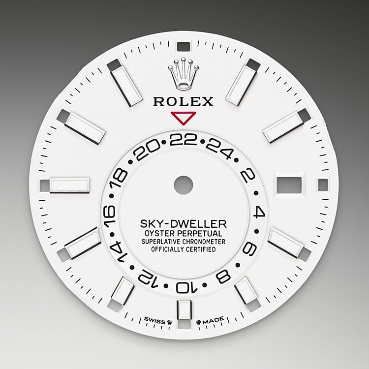 Rolex Sky-Dweller intense white dial