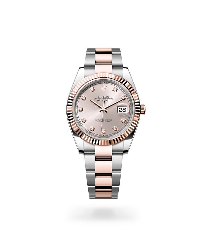 Rolex datejust 41 on sale rose