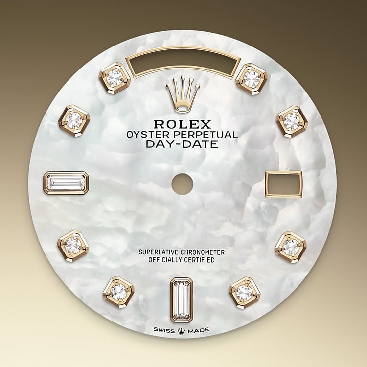 Rolex Day-Date 36 mother-of-pearl dial