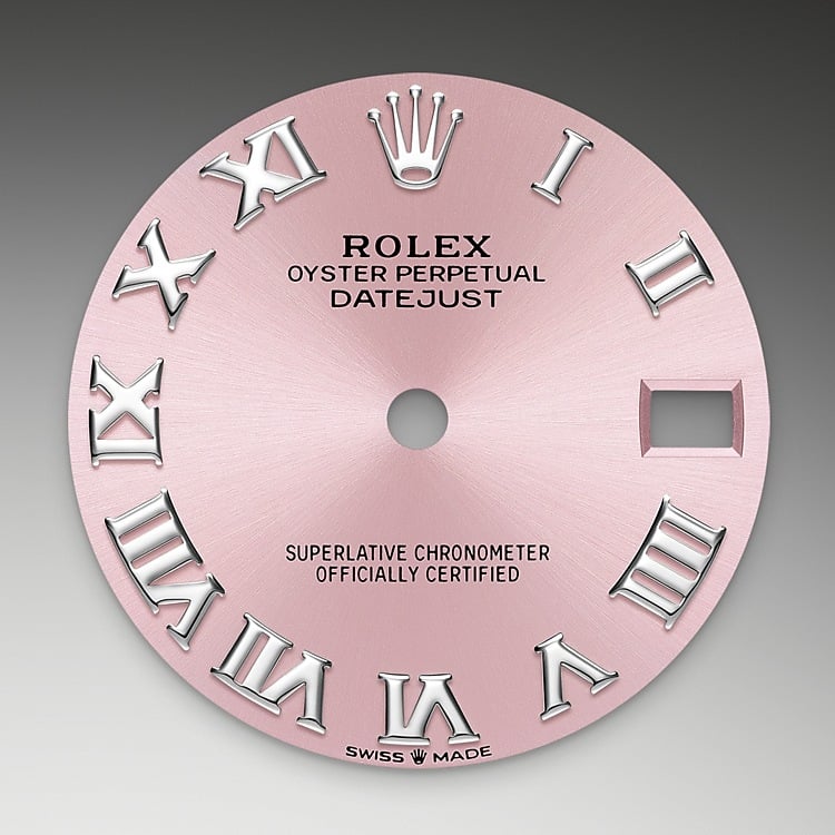 Rolex Datejust 31 pink dial