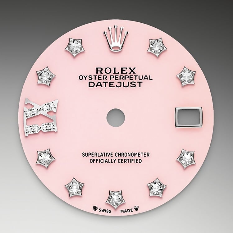 Rolex Lady-Datejust pink opal dial