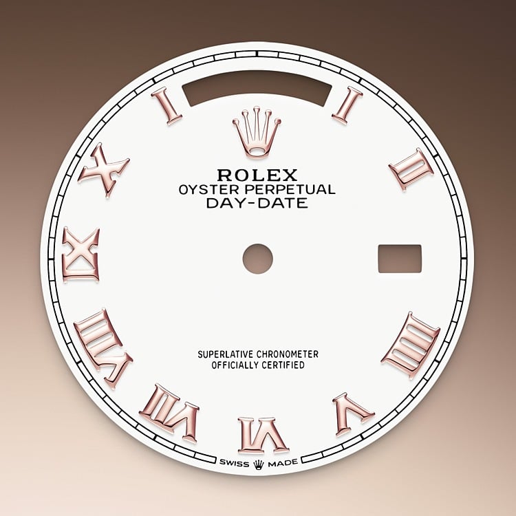 Rolex Day-Date 36 white dial