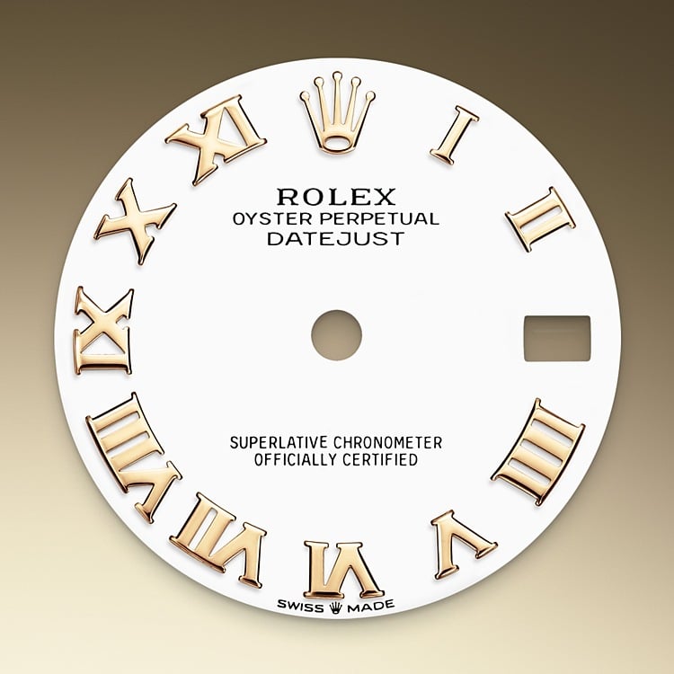 Rolex Datejust 31 white dial