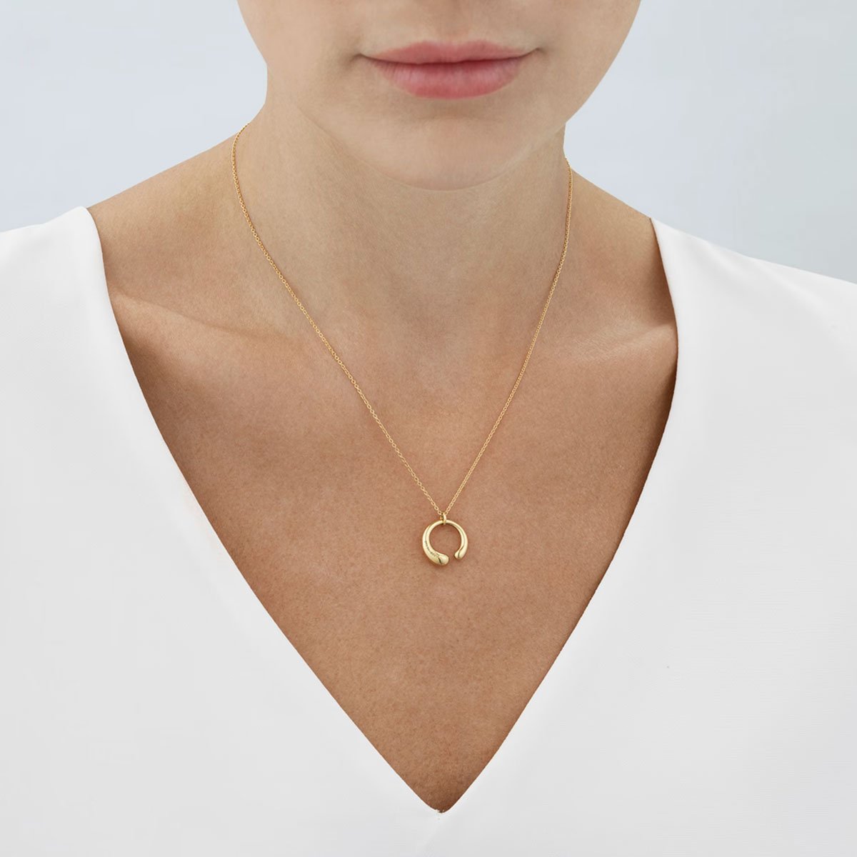 Mercy Yellow Gold Necklace