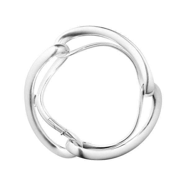 Infinity Sterling Silver Bangle