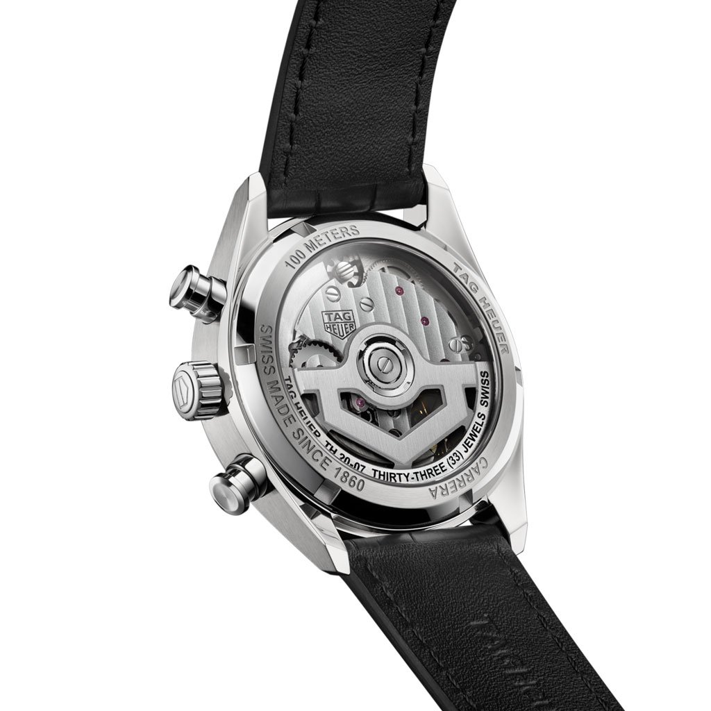 Carrera Automatic Chronograph Steel 39mm Watch