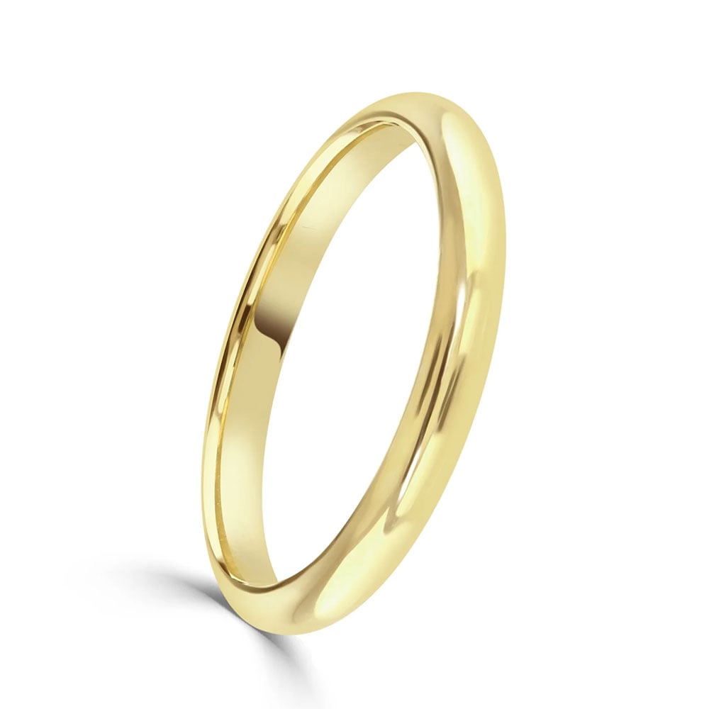 Gold Wedding Rings at David M Robinson