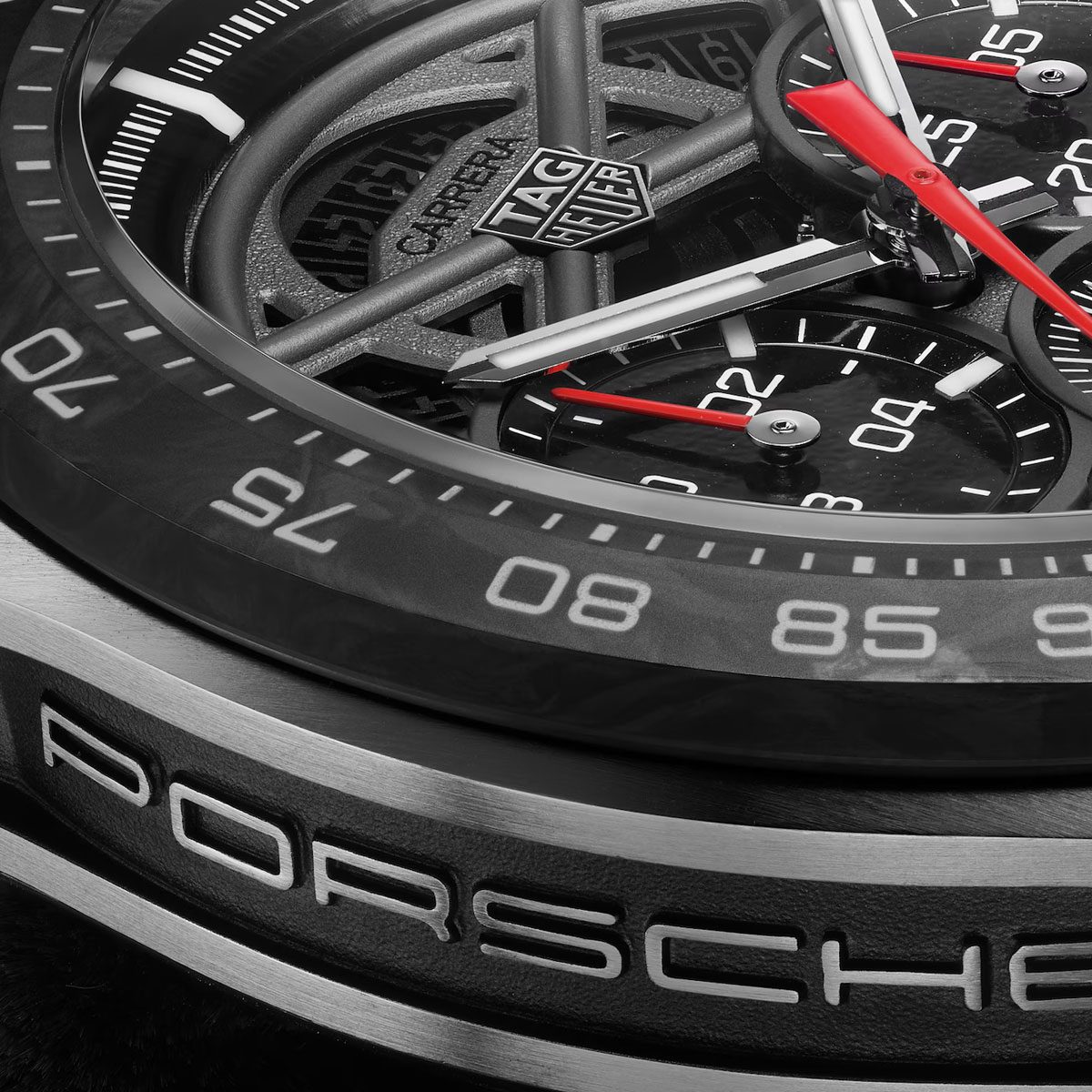 Carrera Chronograph x Porsche 963 Automatic 44mm Watch
