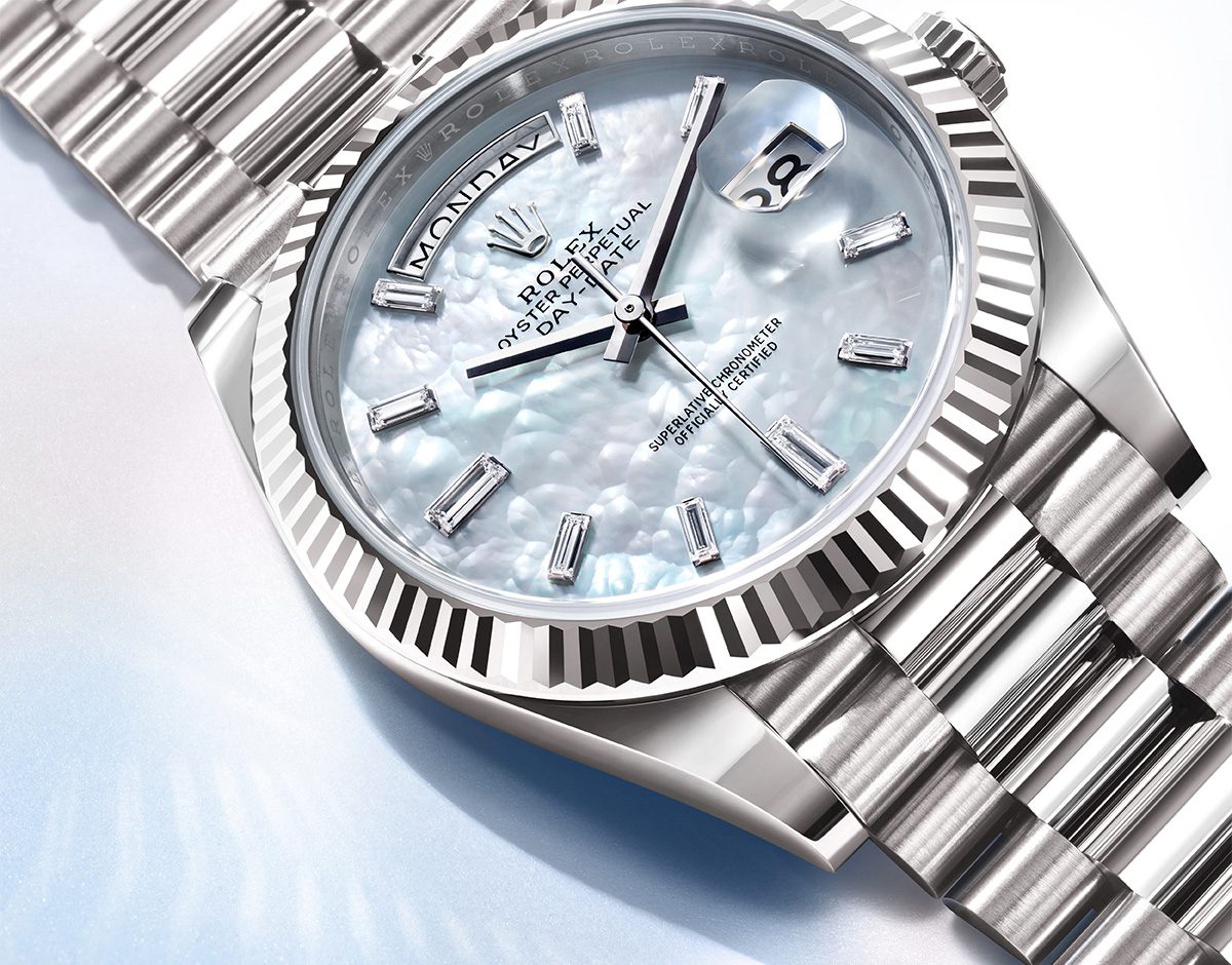 rolex new day-date watches 2024 - david m robinson