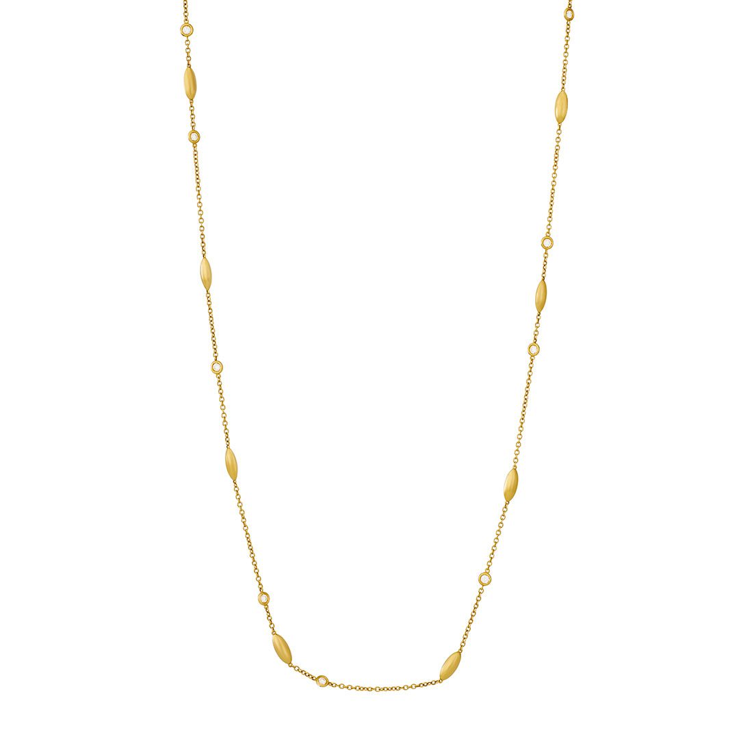 Amalfi Yellow Gold Diamond Necklace Amalfi Yellow Gold Diamond Necklace