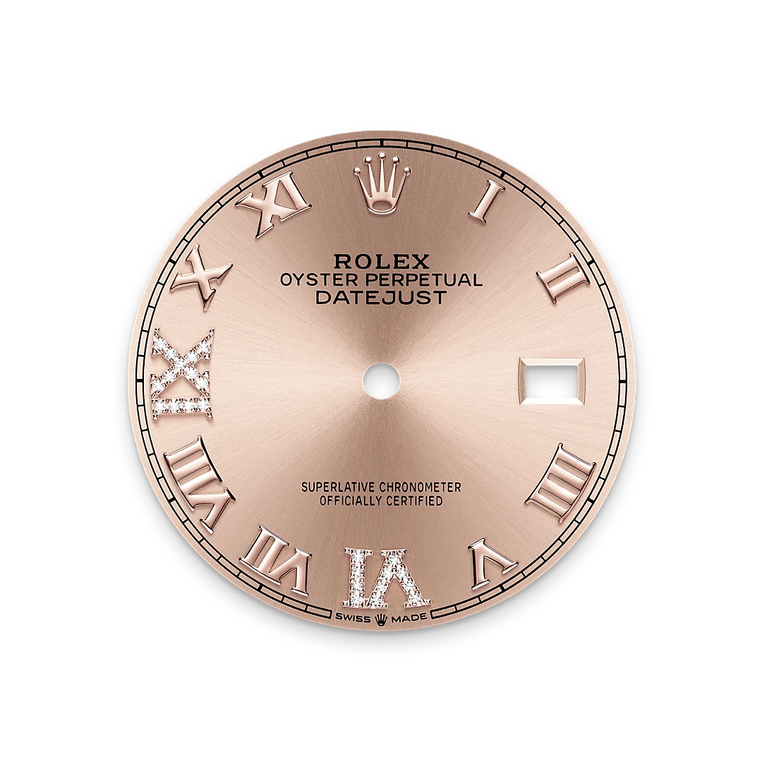 Rosé-colour dial