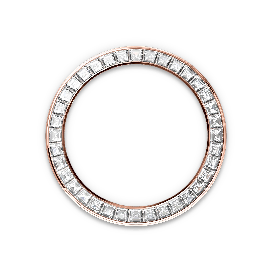 Diamond-set bezel