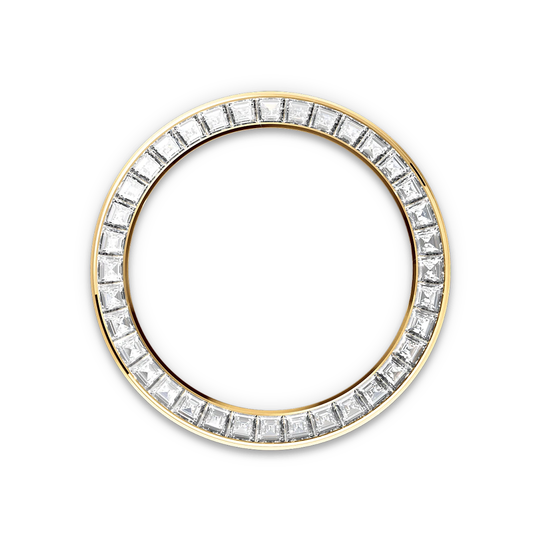 Diamond-set bezel